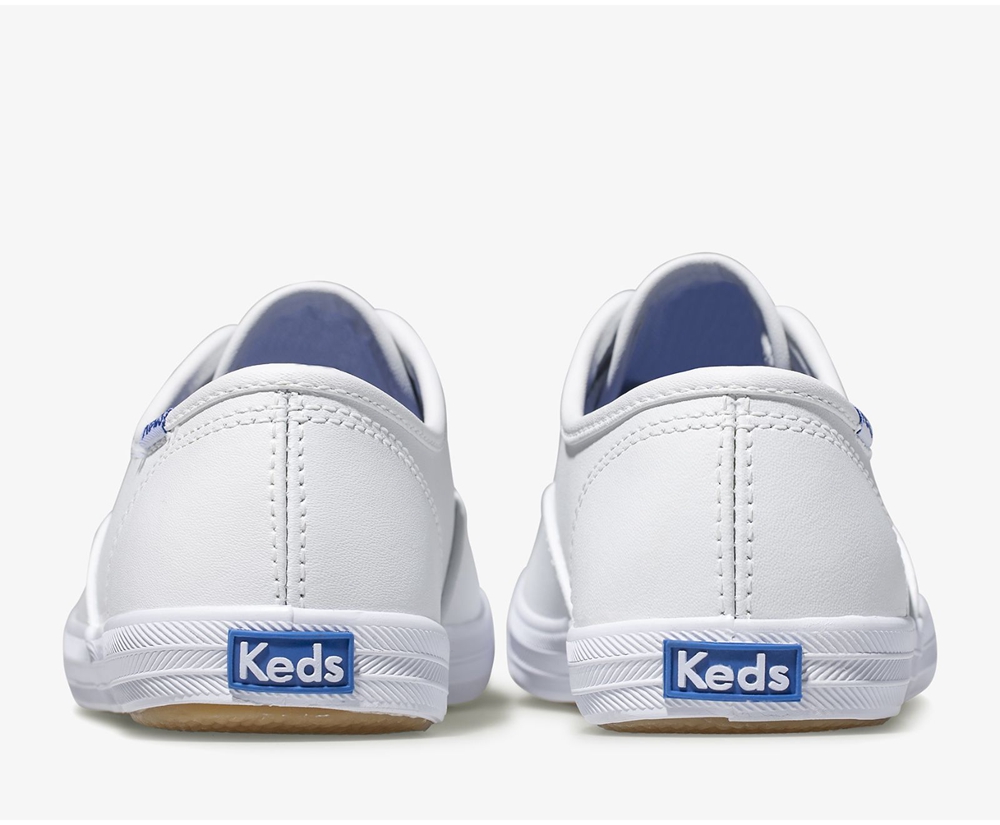 Zapatillas Keds Niños Blancas - Champion Cvo - 351-HNUKJF